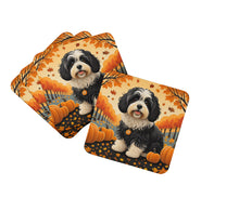 Load image into Gallery viewer, Havanese Fall Foam Coaster