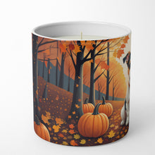 Load image into Gallery viewer, Jack Russell Terrier Fall Decorative Soy Candle