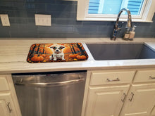 Load image into Gallery viewer, Jack Russell Terrier Fall Dish Drying Mat