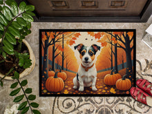 Load image into Gallery viewer, Jack Russell Terrier Fall Doormat -  18x27 Decorative Floor Mat – Indoor/Outdoor Rug