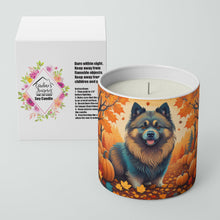 Load image into Gallery viewer, Keeshond Fall Decorative Soy Candle