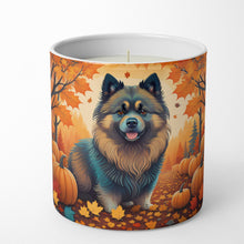 Load image into Gallery viewer, Keeshond Fall Decorative Soy Candle