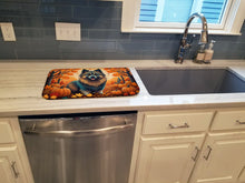 Load image into Gallery viewer, Keeshond Fall Dish Drying Mat