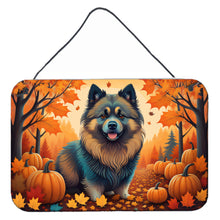 Load image into Gallery viewer, Keeshond Fall Wall or Door Hanging Prints