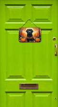 Load image into Gallery viewer, Black Labrador Retriever Fall Wall or Door Hanging Prints