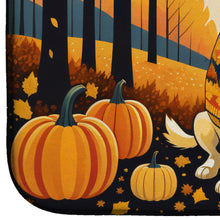 Load image into Gallery viewer, Yellow Labrador Retriever Fall Dish Drying Mat