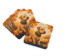 Load image into Gallery viewer, Lakeland Terrier Fall Foam Coaster