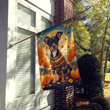 Load image into Gallery viewer, Miniature Pinscher Fall House Flag