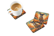Load image into Gallery viewer, Miniature Pinscher Fall Foam Coaster