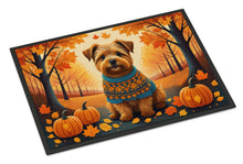 Load image into Gallery viewer, Norfolk Terrier Fall Doormat - 24x36 Decorative Floor Mat – Indoor/Outdoor Rug with Artistic Flair