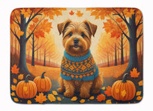 Load image into Gallery viewer, Norfolk Terrier Fall Memory Foam Kitchen Mat