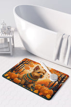 Load image into Gallery viewer, Norwich Terrier Fall Memory Foam Kitchen Mat