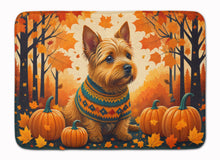 Load image into Gallery viewer, Norwich Terrier Fall Memory Foam Kitchen Mat