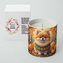 Load image into Gallery viewer, Pomeranian Fall Decorative Soy Candle