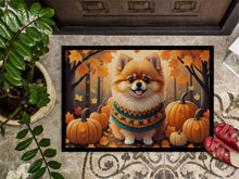 Load image into Gallery viewer, Pomeranian Fall Doormat - 24x36 Decorative Floor Mat – Indoor/Outdoor Rug with Artistic Flair