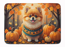 Load image into Gallery viewer, Pomeranian Fall Memory Foam Kitchen Mat