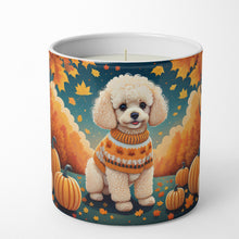 Load image into Gallery viewer, Poodle Fall Decorative Soy Candle