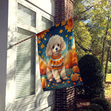 Load image into Gallery viewer, Poodle Fall House Flag