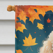Load image into Gallery viewer, Poodle Fall House Flag