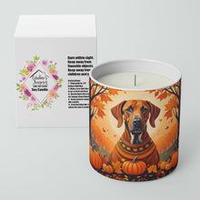 Load image into Gallery viewer, Rhodesian Ridgeback Fall Decorative Soy Candle