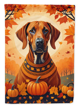 Load image into Gallery viewer, Rhodesian Ridgeback Fall House Flag