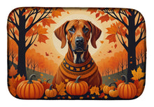 Load image into Gallery viewer, Rhodesian Ridgeback Fall Dish Drying Mat