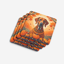 Load image into Gallery viewer, Rhodesian Ridgeback Fall Foam Coaster