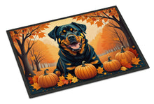 Load image into Gallery viewer, Rottweiler Fall Doormat - 24x36 Decorative Floor Mat – Indoor/Outdoor Rug with Artistic Flair