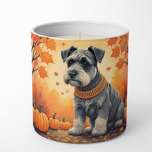 Load image into Gallery viewer, Schnauzer Fall Decorative Soy Candle
