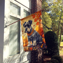Load image into Gallery viewer, Schnauzer Fall House Flag