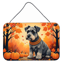 Load image into Gallery viewer, Schnauzer Fall Wall or Door Hanging Prints
