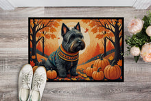 Load image into Gallery viewer, Scottish Terrier Fall Doormat -  18x27 Decorative Floor Mat – Indoor/Outdoor Rug