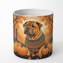 Load image into Gallery viewer, Shar Pei Fall Decorative Soy Candle