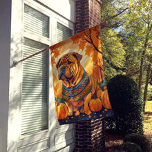 Load image into Gallery viewer, Shar Pei Fall House Flag