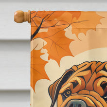 Load image into Gallery viewer, Shar Pei Fall House Flag