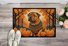 Load image into Gallery viewer, Shar Pei Fall Doormat -  18x27 Decorative Floor Mat – Indoor/Outdoor Rug