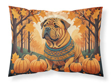 Load image into Gallery viewer, Shar Pei Fall Fabric Standard Pillowcase – Artistic Decorative Front, White Back