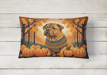 Load image into Gallery viewer, Shar Pei Fall Fabric Decorative Pillow
