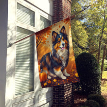 Load image into Gallery viewer, Sheltie Fall House Flag