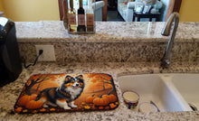 Load image into Gallery viewer, Sheltie Fall Dish Drying Mat