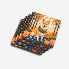 Load image into Gallery viewer, Shiba Inu Fall Foam Coaster