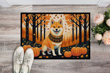 Load image into Gallery viewer, Shiba Inu Fall Doormat - 24x36 Decorative Floor Mat – Indoor/Outdoor Rug with Artistic Flair