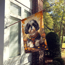 Load image into Gallery viewer, Shih Tzu Fall House Flag
