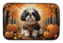 Load image into Gallery viewer, Shih Tzu Fall Dish Drying Mat