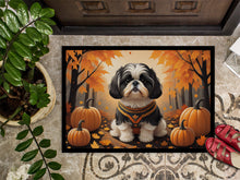 Load image into Gallery viewer, Shih Tzu Fall Doormat - 24x36 Decorative Floor Mat – Indoor/Outdoor Rug with Artistic Flair
