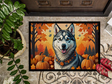 Load image into Gallery viewer, Siberian Husky Fall Doormat - 24x36 Decorative Floor Mat – Indoor/Outdoor Rug with Artistic Flair