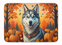 Load image into Gallery viewer, Siberian Husky Fall Memory Foam Kitchen Mat