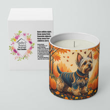 Load image into Gallery viewer, Silky Terrier Fall Decorative Soy Candle