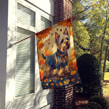 Load image into Gallery viewer, Silky Terrier Fall House Flag
