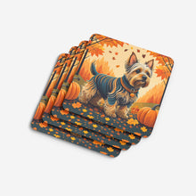 Load image into Gallery viewer, Silky Terrier Fall Foam Coaster